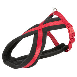 Trixie Premium Touren-Geschirr für kleine Hunde in Rot mit Vliespolsterung Größe S-M – Bild 1 von 4