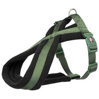 Produktbild von Trixie Premium Tourengeschirr Sportgeschirr für Hunde mit Fleece in Grün Größe XS
