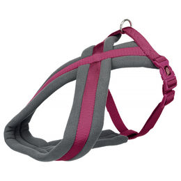 Trixie Premium Touring Hundegeschirr mit Fleece Fütterung Größe S-M Lila – Bild 1 von 2