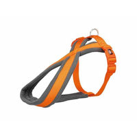Produktbild von Trixie Premium Touring Sportgeschirr für Hunde mit Fleece Fütterung in XL Orange Bunt