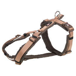 Produktbild von Trixie Premium Trekking Hundegeschirr Beige Braun Größe L