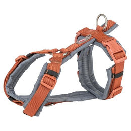 Produktbild von Trixie Premium Trekking Hundegeschirr Größe M Braun Grau - 1 Stk.