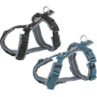 Produktbild von Trixie Premium Trekking Hundegeschirr Sportgeschirr Blau Grau Größe XS-S