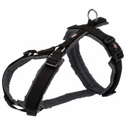 Trixie Premium Trekking Hundegeschirr Sportgeschirr schwarz grau Größe M-L - 1 Stk. – Bild 1 von 5