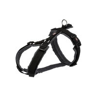 Produktbild von Trixie Premium Trekking Hundegeschirr Sportgeschirr wasserabweisend Schwarz Grau Größe S