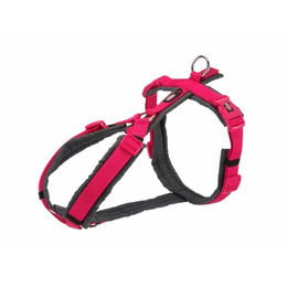 Trixie Premium Trekking Hundegeschirr wasserabweisend Fuchsia/Grau Größe M-L – Bild 1 von 4