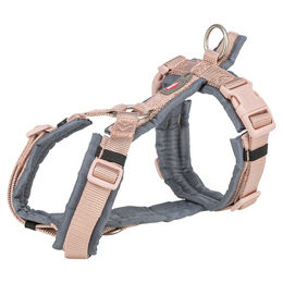 Trixie Premium Trekking Sportgeschirr für Hunde Rosa Grau Größe XS – Bild 1 von 3