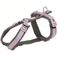 Produktbild von Trixie Premium Trekkinggeschirr für Hunde aus Polyester in Flieder und Grau Größe XL