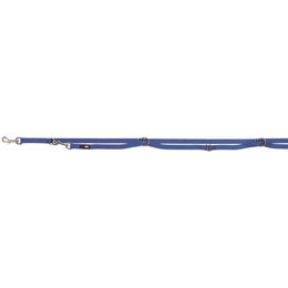 Produktbild von Trixie Premium V-Leine für Hunde Blau Größe XS - 3 m
