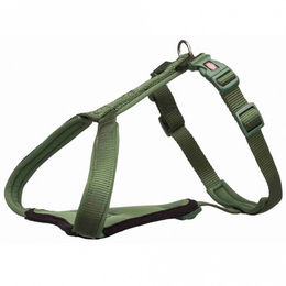 Trixie Premium Y-Geschirr aus Nylon für Hunde in Grün Größe XS – Bild 1 von 3