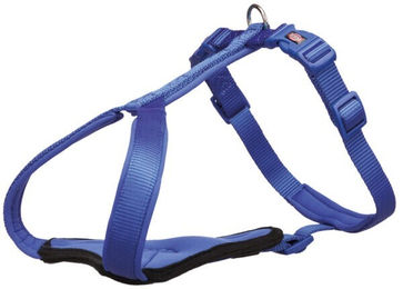 Trixie Premium Y-Geschirr Blau Neopren Größe M - 1 Stk. – Bild 1 von 2