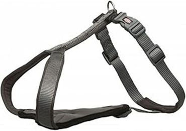 Trixie Premium Y-Geschirr für Hunde aus Neopren Grau Größe XS 33-42 cm - 1 Stk. – Bild 1 von 5