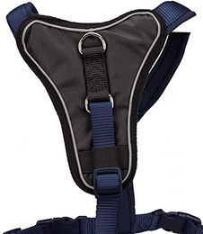 Trixie Premium Y-Geschirr für Hunde aus Neopren in Blau Größe XL – Bild 1 von 3