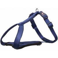 Produktbild von Trixie Premium Y-Geschirr für Hunde aus Neopren in Blau Grösse XS 30-37 cm - 1 Stk.