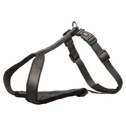 Produktbild von TRIXIE Premium Y-Geschirr für Hunde aus Neopren in Grau Größe M - 1 Stk.