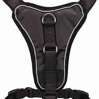 Produktbild von Trixie Premium Y-Geschirr für Hunde aus Neopren Schwarz Größe L-XL - 1 Stk.