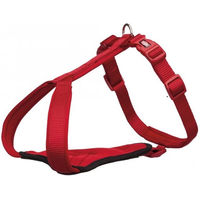 Produktbild von Trixie Premium Y-Geschirr Hund Rot XS mit Neopren 30-42 cm