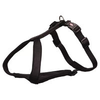 Produktbild von Trixie Premium Y-Geschirr Hundegeschirr aus Nylon Schwarz Größe M - 1 Stk.