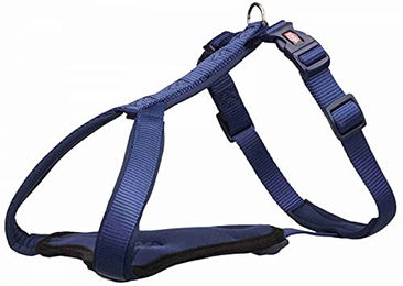 Trixie Premium Y-Hundegeschirr aus Neopren in Blau Größe M/L – Bild 1 von 3
