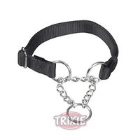 Produktbild von Trixie Premium Zug-Stopp Erziehungshalsband für Hunde Rot Größe L-XL Halsumfang 45-70 cm wasserabweisend - 1 Stk.