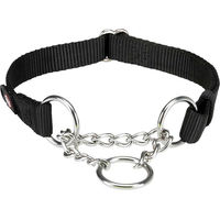 Produktbild von Trixie Premium Zug-Stopp Erziehungshalsband für Hunde Schwarz Polyester Größe M-L - 1 Stk.