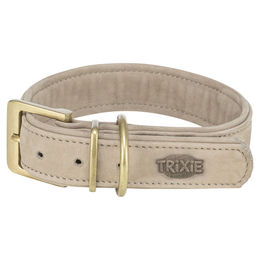 Trixie Pure Hundehalsband aus Leder Grau XS – Bild 1 von 2