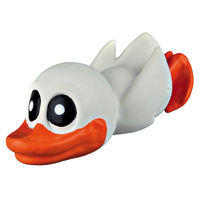 Produktbild von Trixie Quietschspielzeug Ente aus Latex in Weiß 13 cm - 13 cm