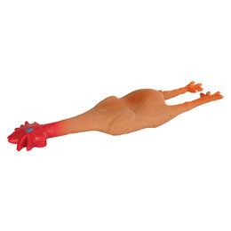 Produktbild von Trixie Quietschspielzeug Huhn aus Latex für Welpen Orange