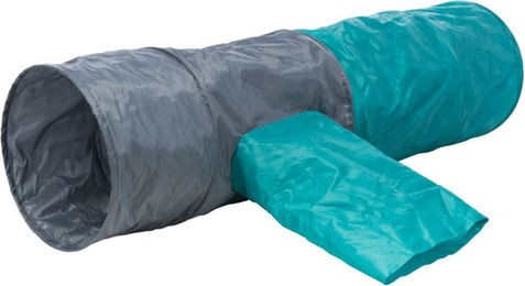 Trixie Rascheltunnel Spieltunnel aus Nylon mit 4 Eingängen Ø 30 x 115 cm – Bild 1 von 9