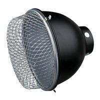 Produktbild von Trixie Reflektor-Set Pro Socket für Terraristik Schwarz ø 14 x 13 cm