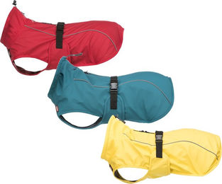 Trixie Regenjacke Vimy für Hunde in Blau Größe M waterproof – Bild 1 von 3