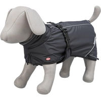 Produktbild von Trixie Regenmantel Calvi für kleine Hunde aus Polyester in Größe S, Schwarz oder Grau