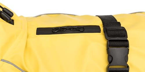 Trixie Regenmantel Vimy für Hunde Gelb Größe L aus Polyester waterproof - 1 Stk. – Bild 1 von 4