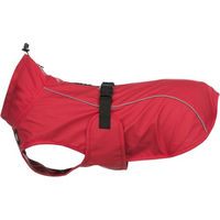 Produktbild von Trixie Regenmantel Vimy für Hunde Rot Größe L wasserdicht aus Polyester - 1 Stk.