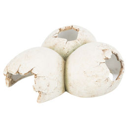 Trixie Reptilienhöhle Eier aus Kunstharz Weiß 20 x 13 x 15 cm - 1 Stk. – Bild 1 von 4