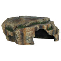 Produktbild von Trixie Reptilienhöhle Grotte aus Kunstharz für Echsen und Reptilien in Beige Braun 16 x 7 x 11 cm