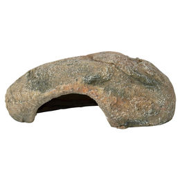 Trixie Reptilienhöhle Steppenfelsen aus Kunstharz in Braun für Reptilien und Fische 17 x 7 x 10 cm – Bild 1 von 4