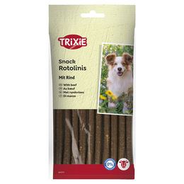 Produktbild von Trixie Rotolinis Belohnungssnack Rind ohne Zucker 120 g - 12 x 120 g