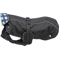 Produktbild von Trixie Rouen 2-in-1 Umhang Schwarz Größe M aus Polyester wasserabweisend