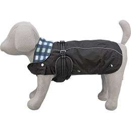 Trixie Rouen 2-in-1 Umhang wasserabweisend Schwarz Größe S 38 cm – Bild 1 von 7