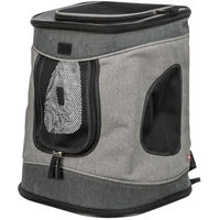 Produktbild von Trixie Rucksack Timon für kleine Hunde in Schwarz und Grau aus Polyester