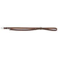 Produktbild von Trixie Rustic Hundeleine aus Leder V-Leine dunkelbraun 2,00 m M–L - 2 m