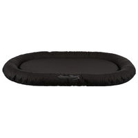 Produktbild von Trixie Samoa Classic Hundekissen oval schwarz 120 x 95 cm