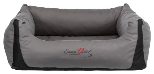 Produktbild von Trixie Samoa Vital Hundebett aus Polyester in Grau Größe L