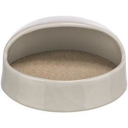 Produktbild von Trixie Sandbad Buddelkiste aus Keramik für Hamster und Degus in Beige