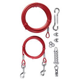 Trixie Schleppleine als Spannleine mit Laufleine für Hunde in Rot 15m - 15 m – Bild 1 von 4