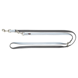 Produktbild von Trixie Schleppleine aus Gurtband Grau Größe M-L