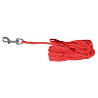 Produktbild von Trixie Schleppleine aus Nylon in Rot mit 5 m Länge - 5 m