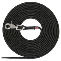 Produktbild von Trixie Schleppleine aus Seil für Hunde schwarz S/L waterproof - 10 m
