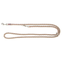 Produktbild von TRIXIE Schleppleine Cavo Gurtband Blush/Sand Größe S-M 2m - 2 m